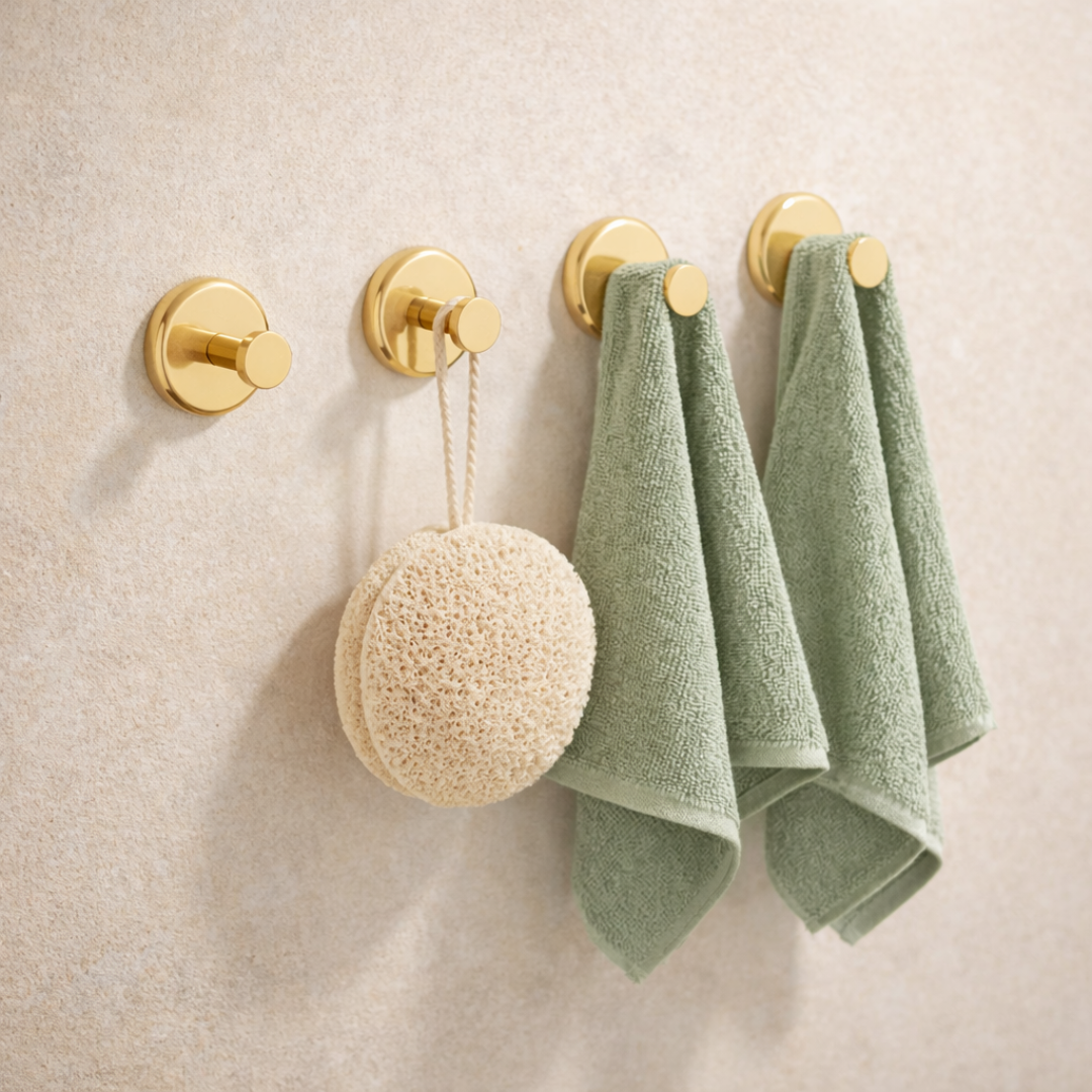 AEROLUX™ - Ganchos de succión con cierre giratorio