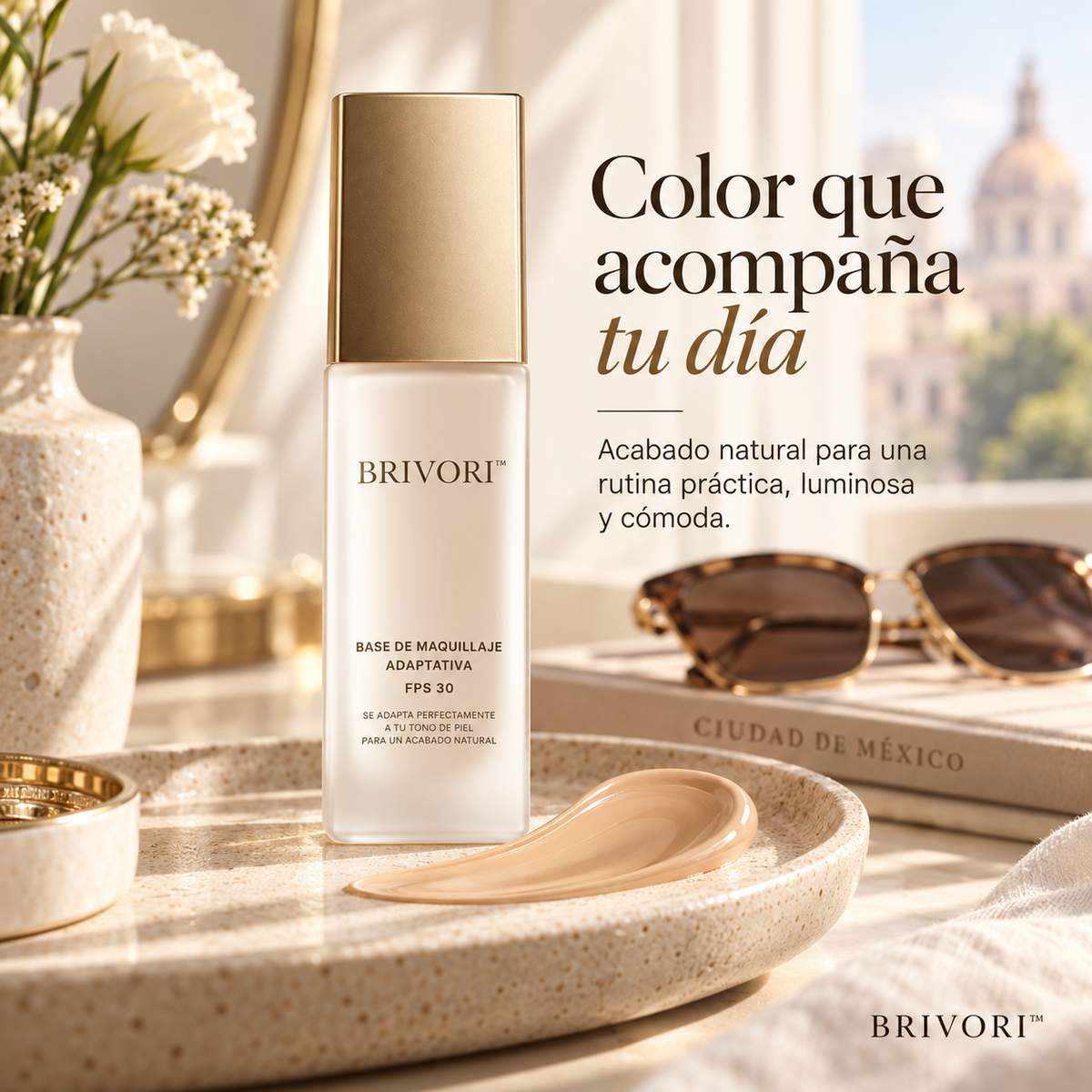 Brivori™ - Base de Maquillaje Adaptativa 4 en 1