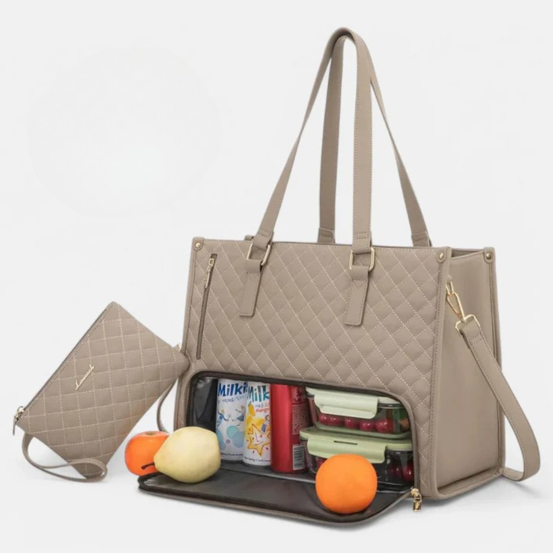 Aurelia Tote™ – El Bolso con Compartimento Oculto Aislado
