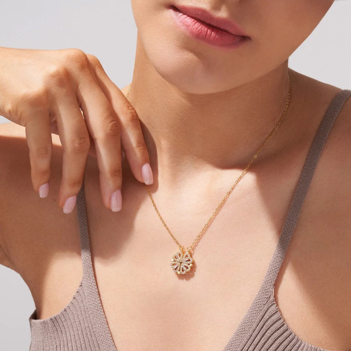 Amora™ – Collar Corazón de la Suerte