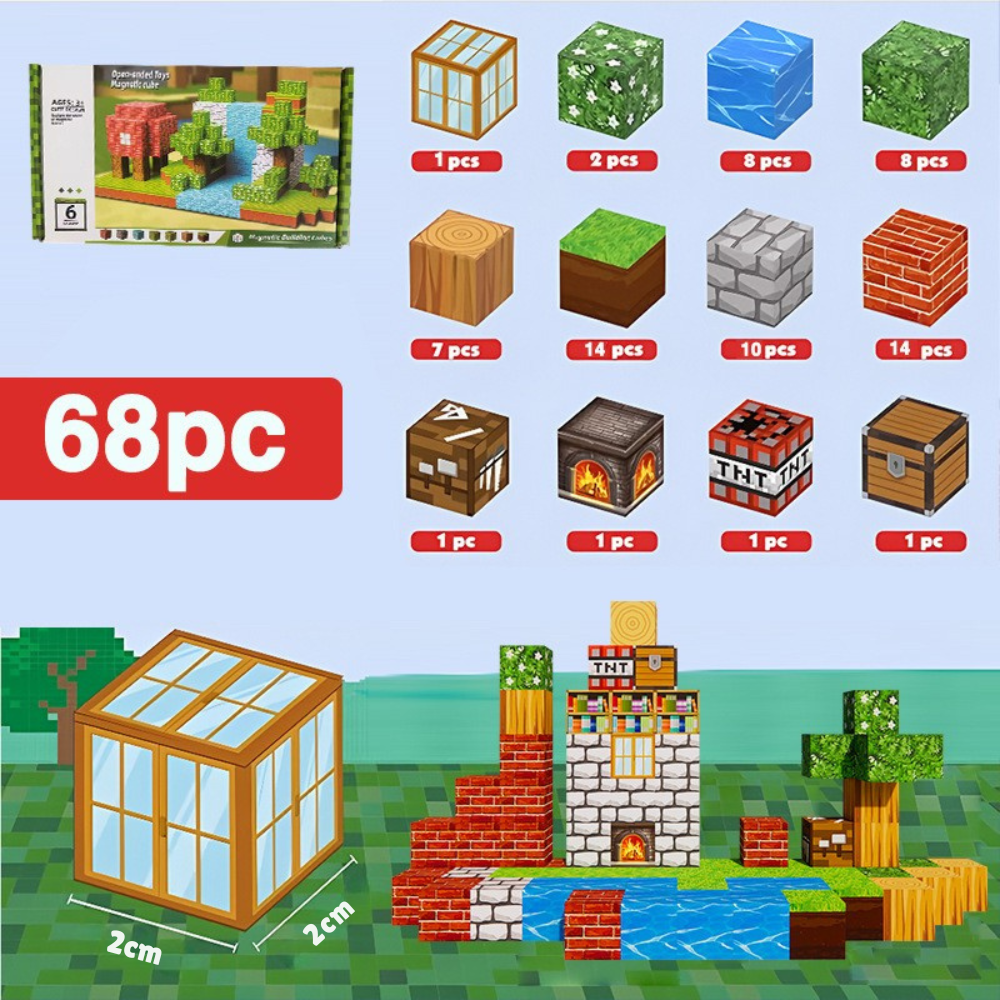 PixelCraft Blocks™ – Construye tu propio mundo