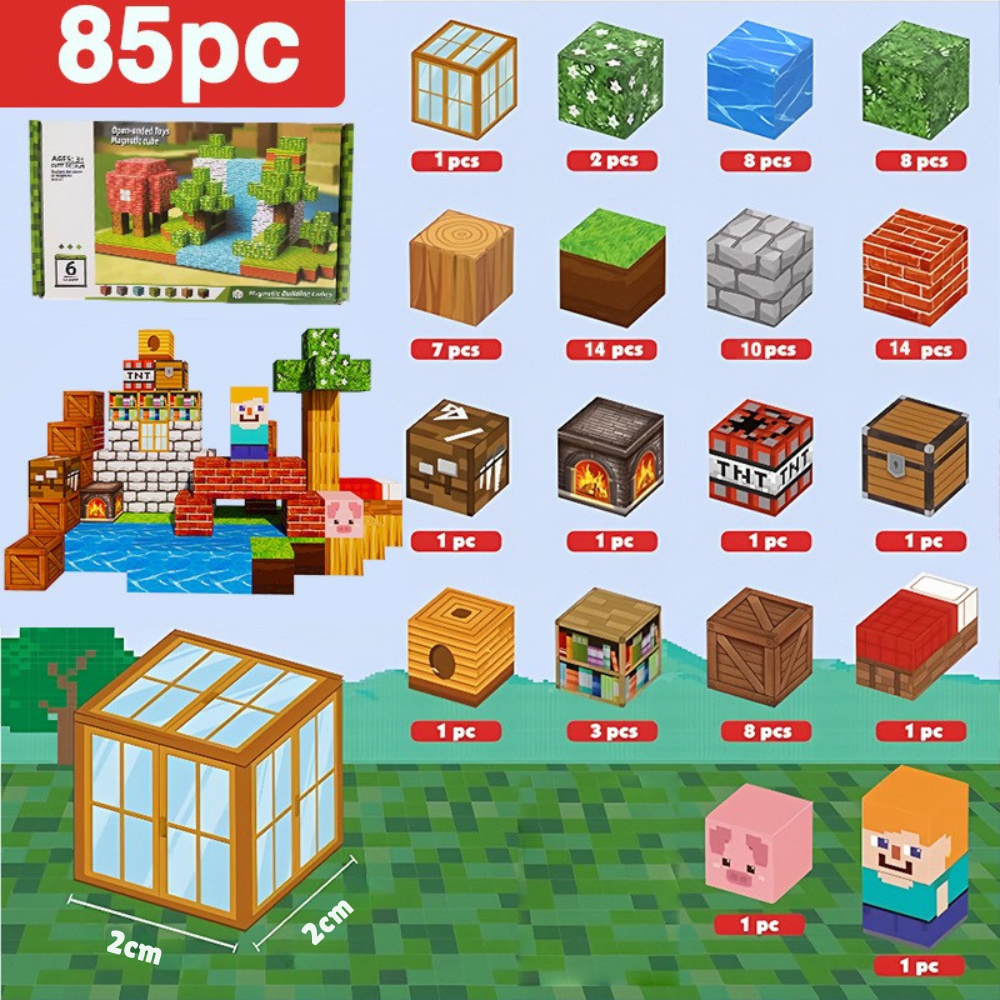 PixelCraft Blocks™ – Construye tu propio mundo