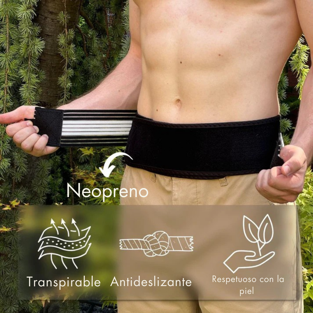 SpineRelief™ – Cinturón Ortopédico para Dolor Lumbar y Ciática