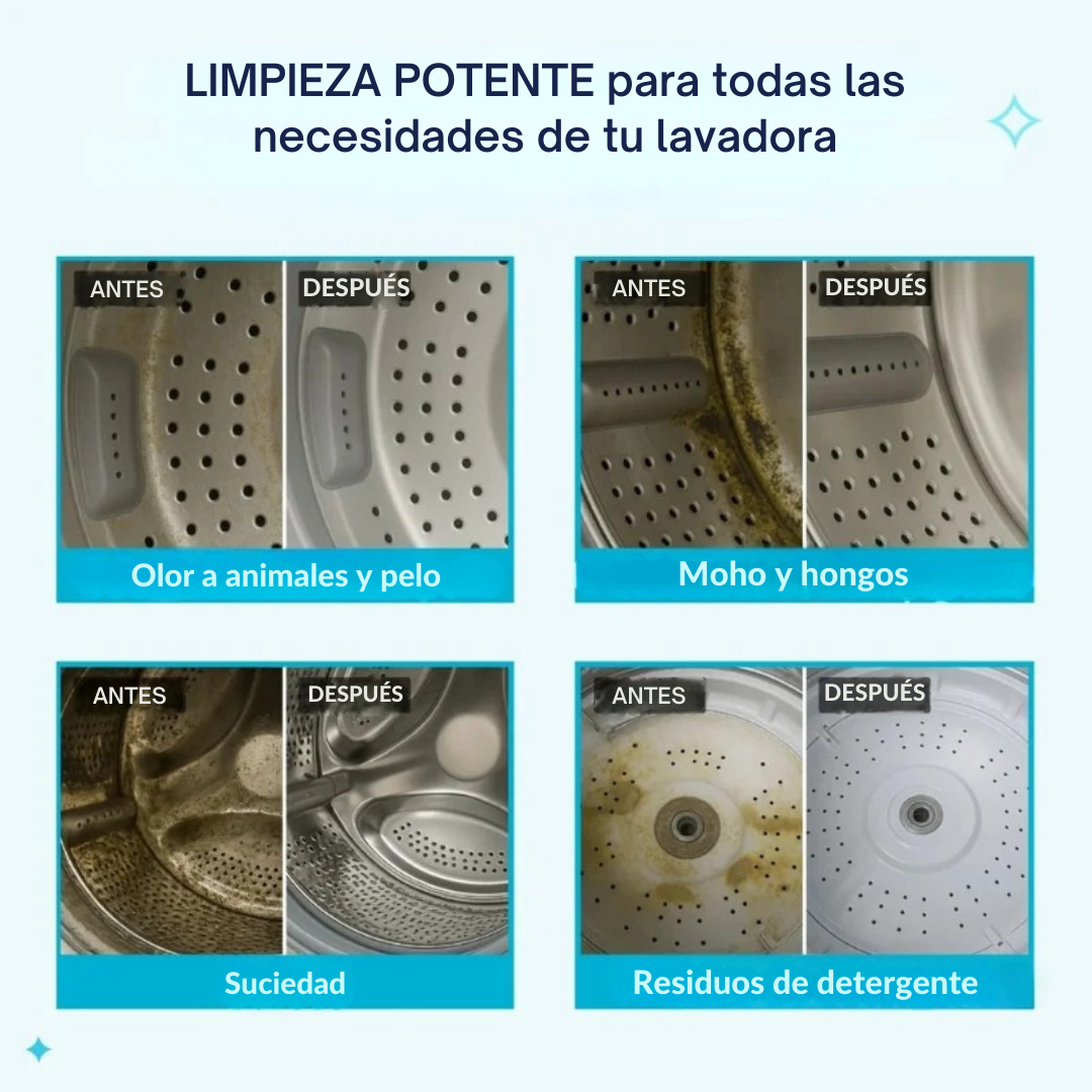 DetoxiWash™ – Tabletas Limpiadoras para Lavadora