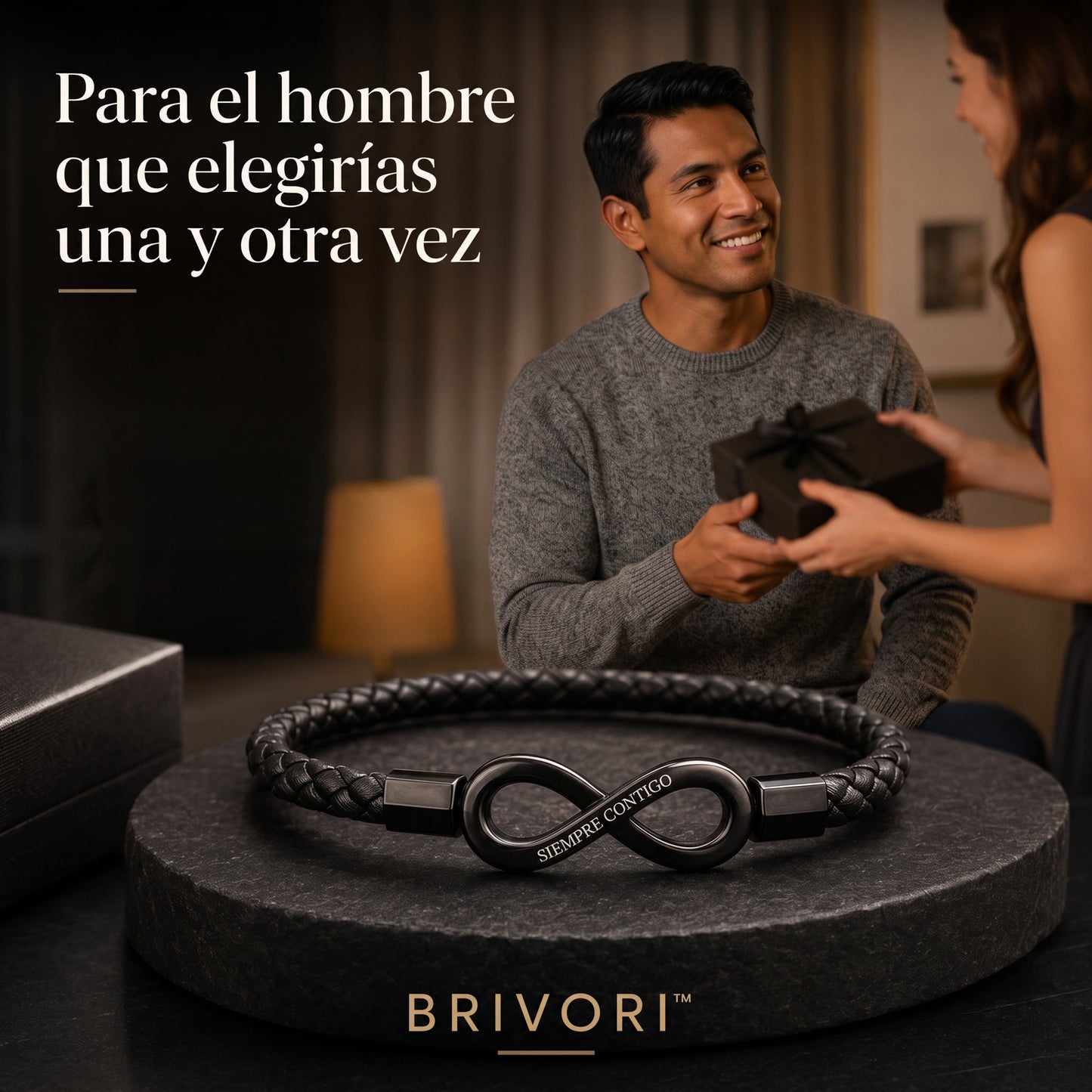 Brivori™ - Pulsera Infinita para Él