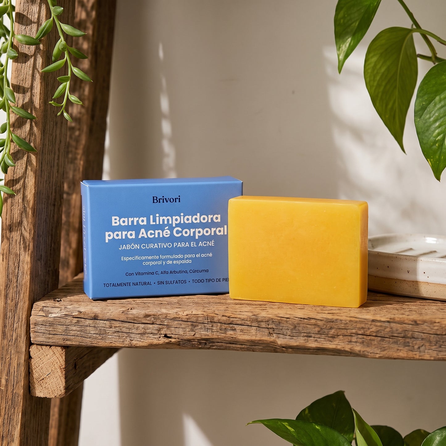 Brivori™ - Barra Limpiadora para Acné Corporal