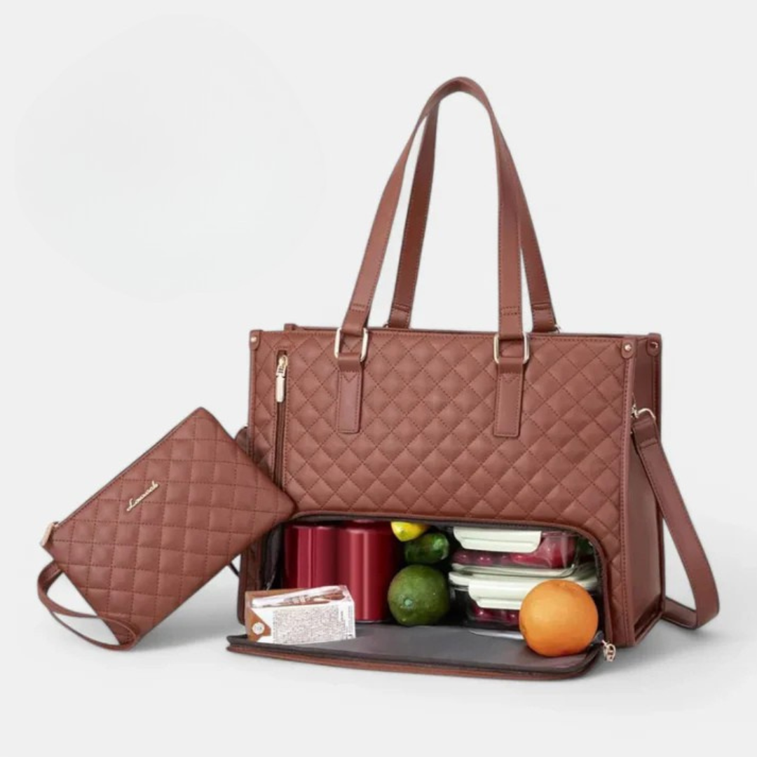 Aurelia Tote™ – El Bolso con Compartimento Oculto Aislado