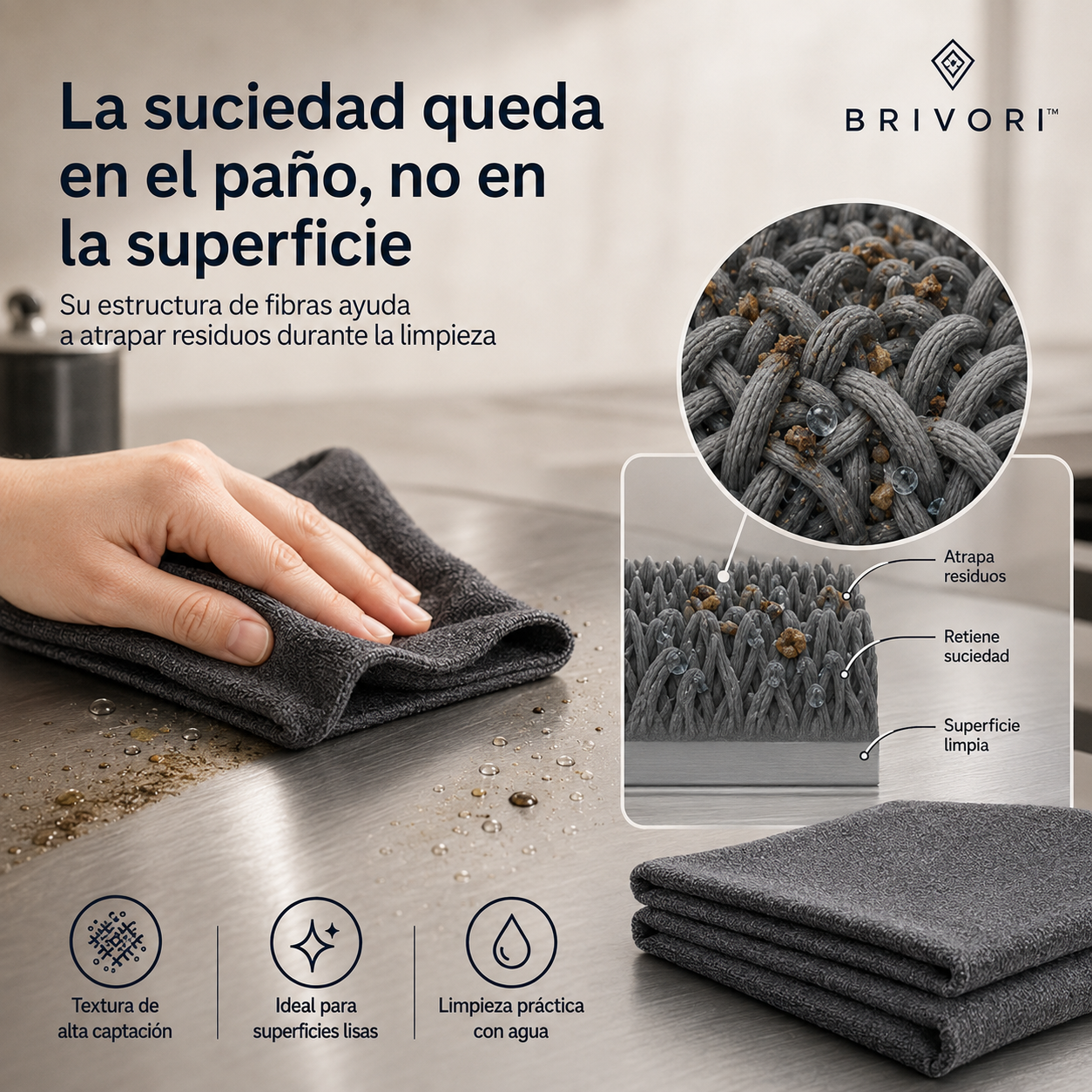 Brivori™ - Paños Mágicos Reutilizables