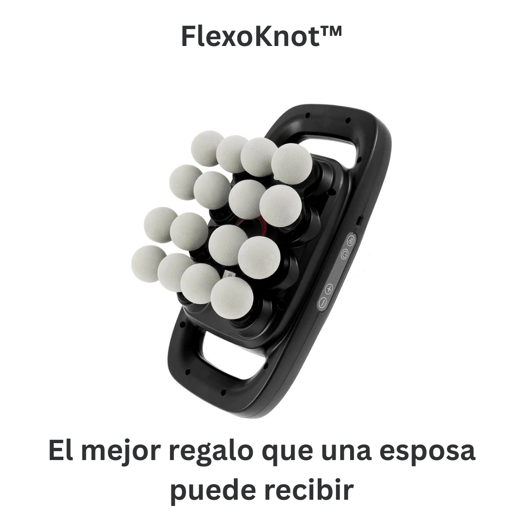 FlexoKnot™ – Masajeador Percusivo de Tejido Profundo