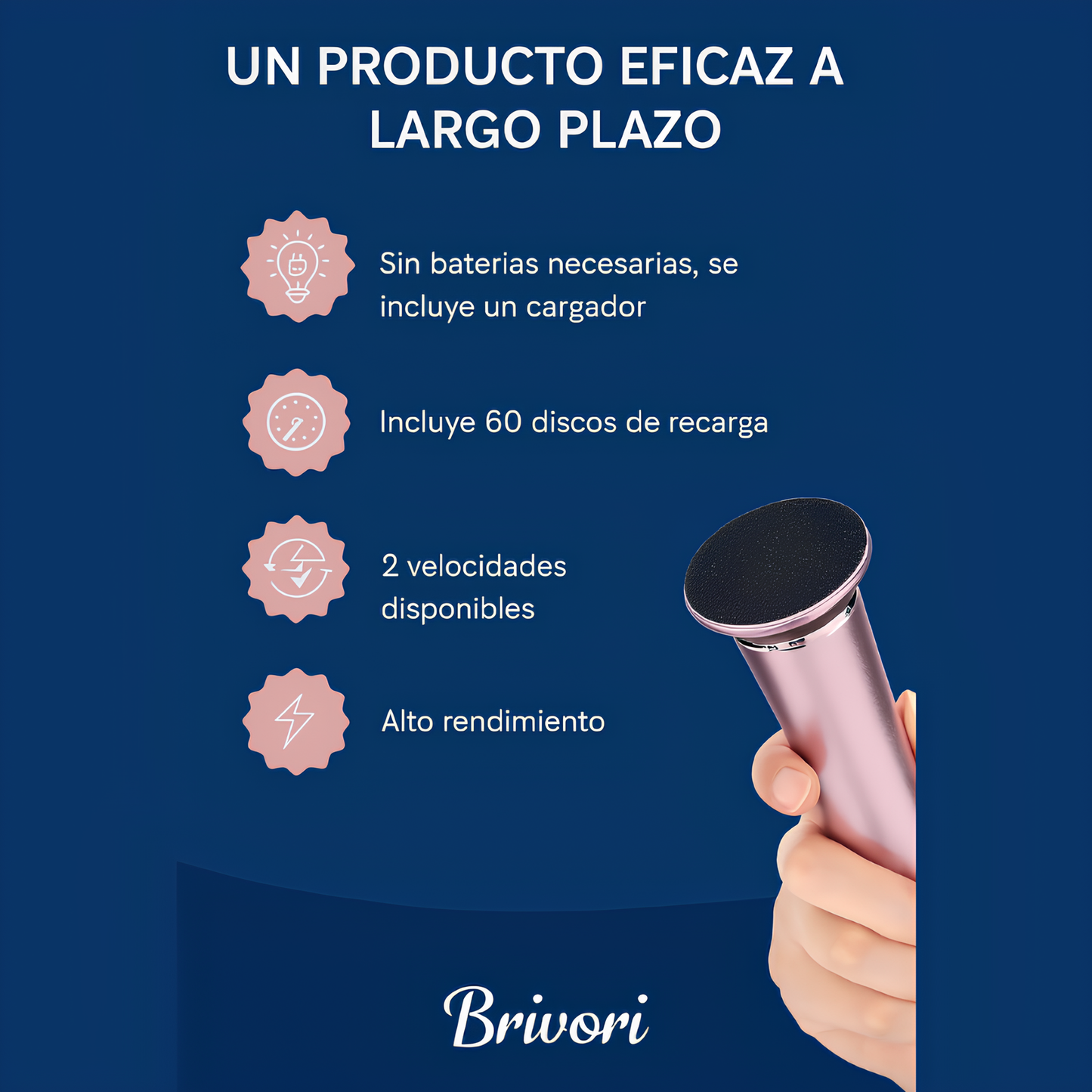 Lima eléctrica para pies Brivori™