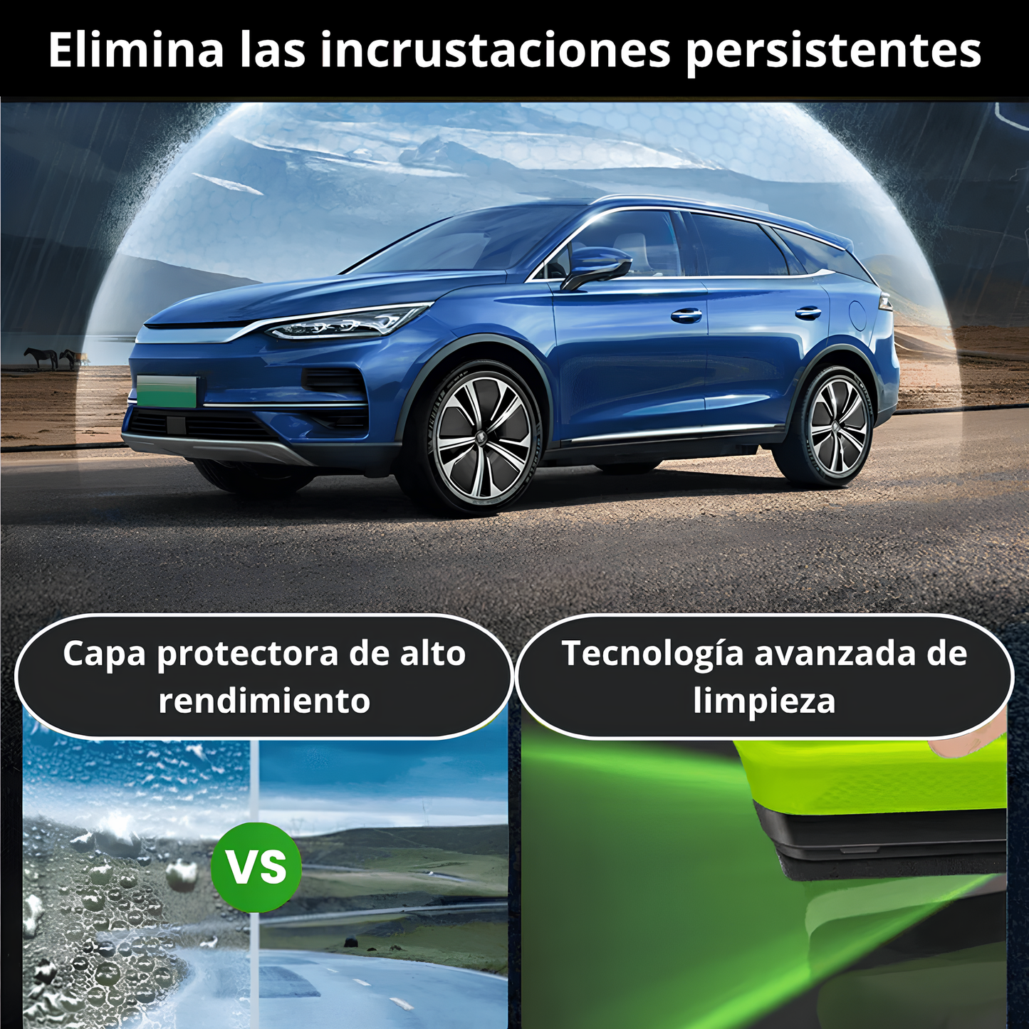 CristalPro de Brivori™ - Visibilidad total en cualquier clima