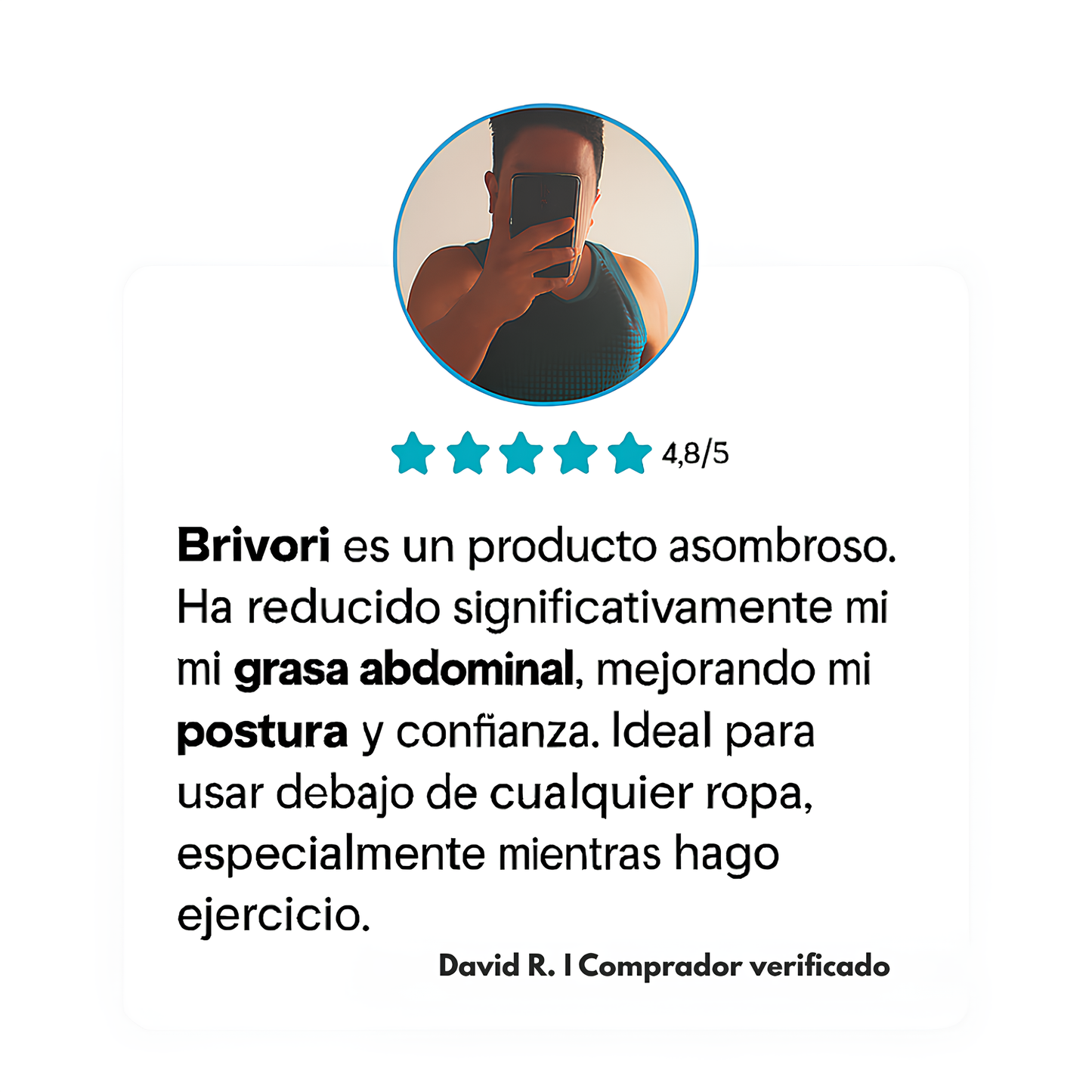 Camiseta Moldeadora Brivori™
