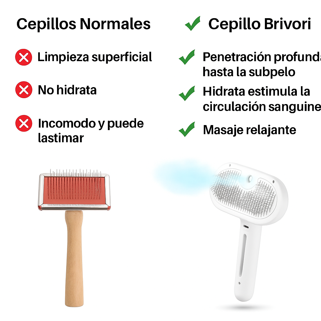 Brivori™ - Cepillo profesional para mascotas