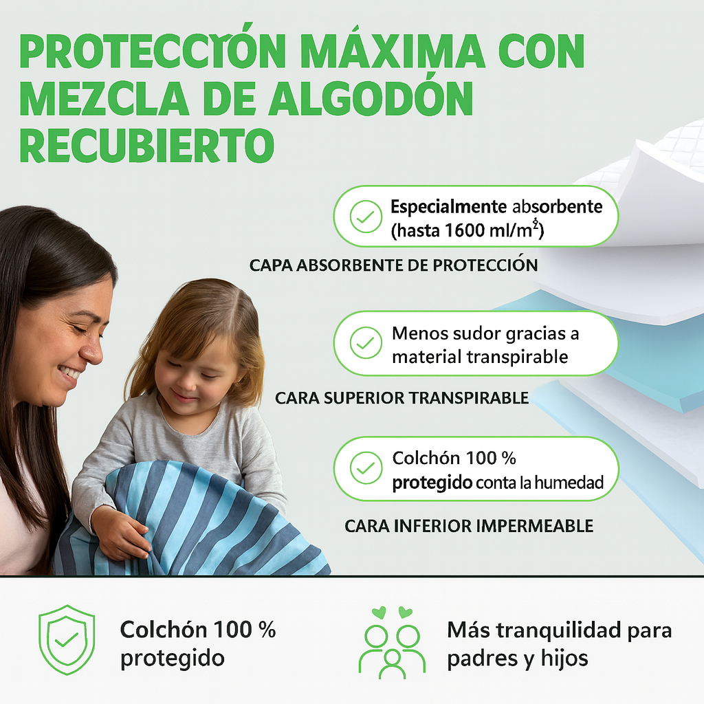 DryDreams™ - Almohadilla Protectora