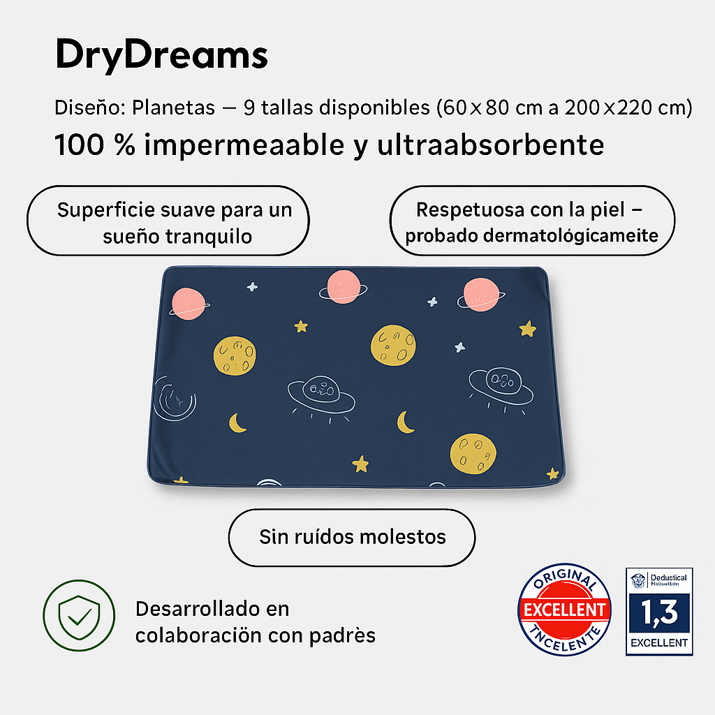 DryDreams™ - Almohadilla Protectora