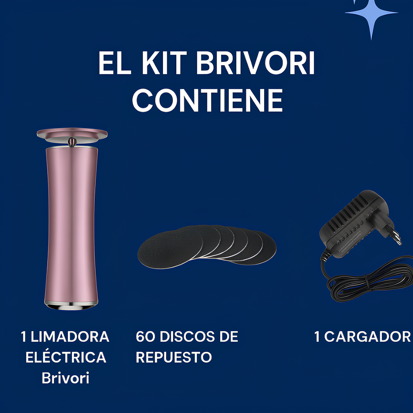 Lima eléctrica para pies Brivori™