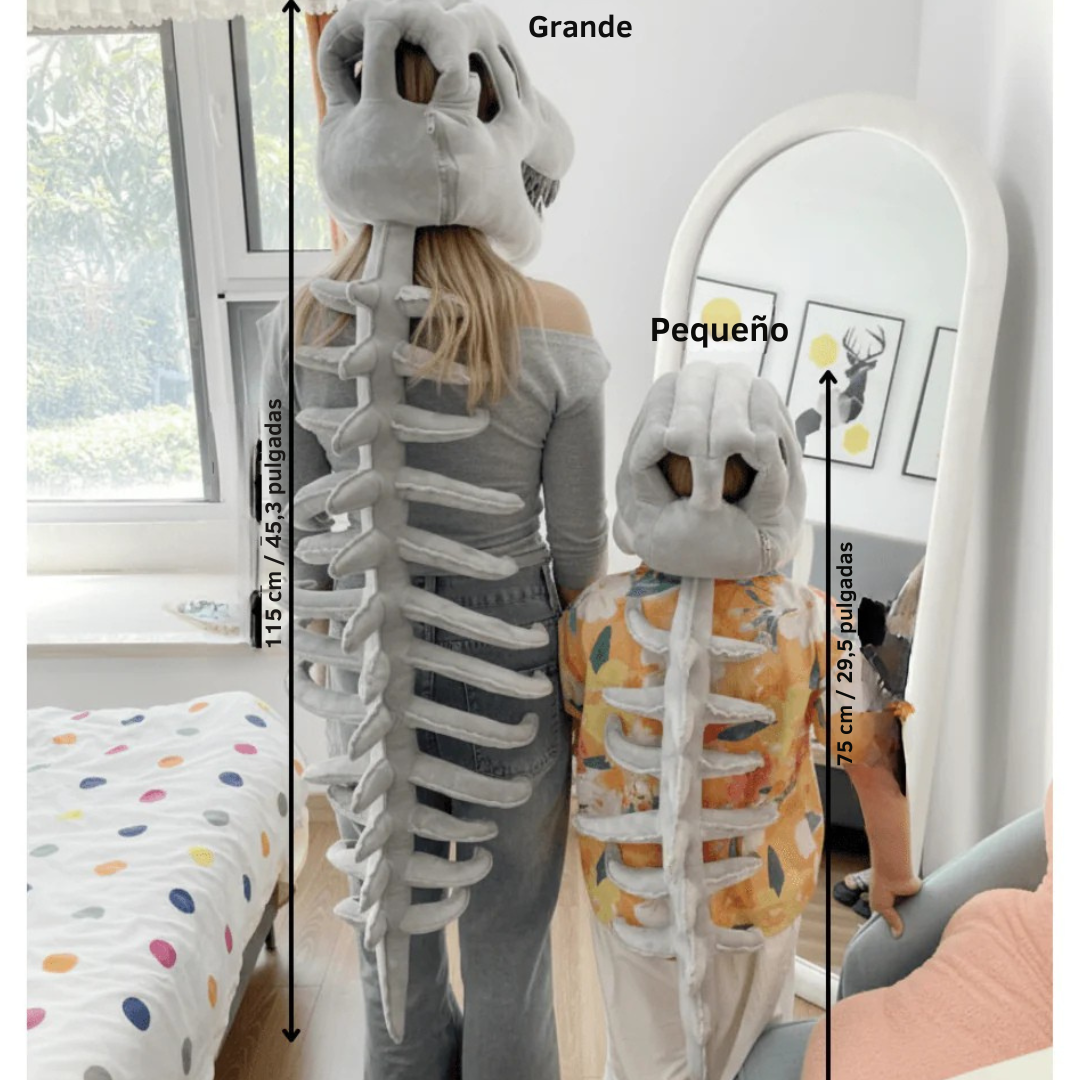 DinoSpine™ – Disfraz familiar de dinosaurios de peluche