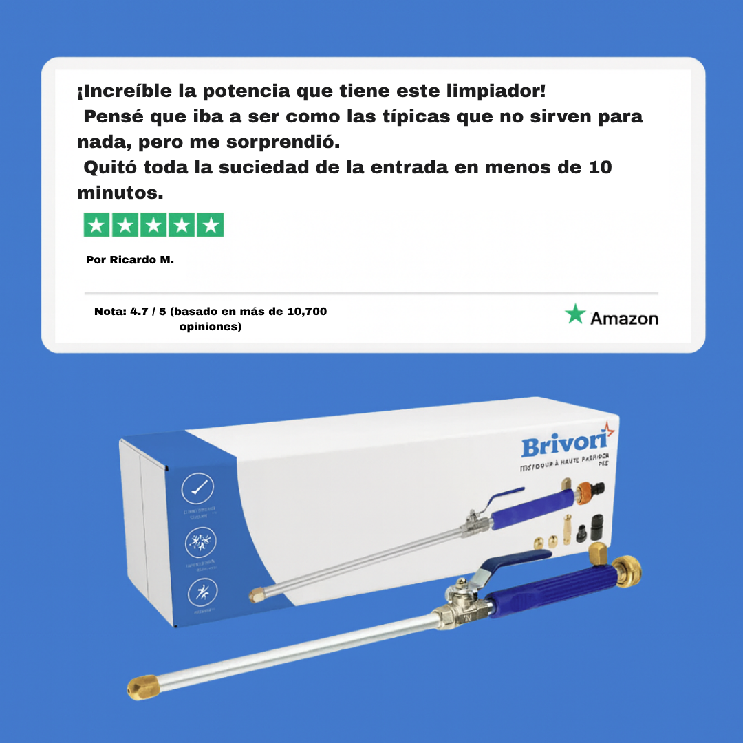 Brivori™ - Limpiador de alta presión