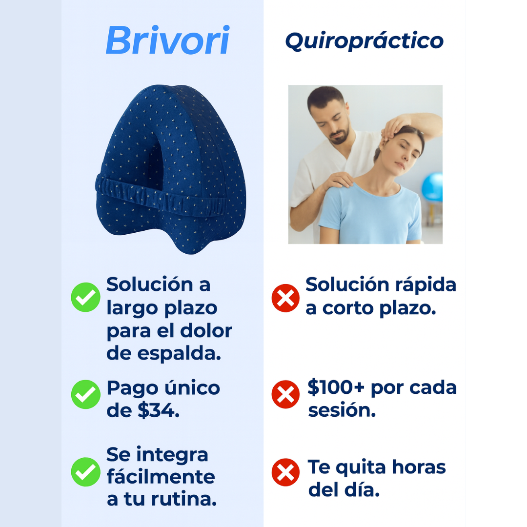 Brivori™ - Almohada Ortopédica de alineación