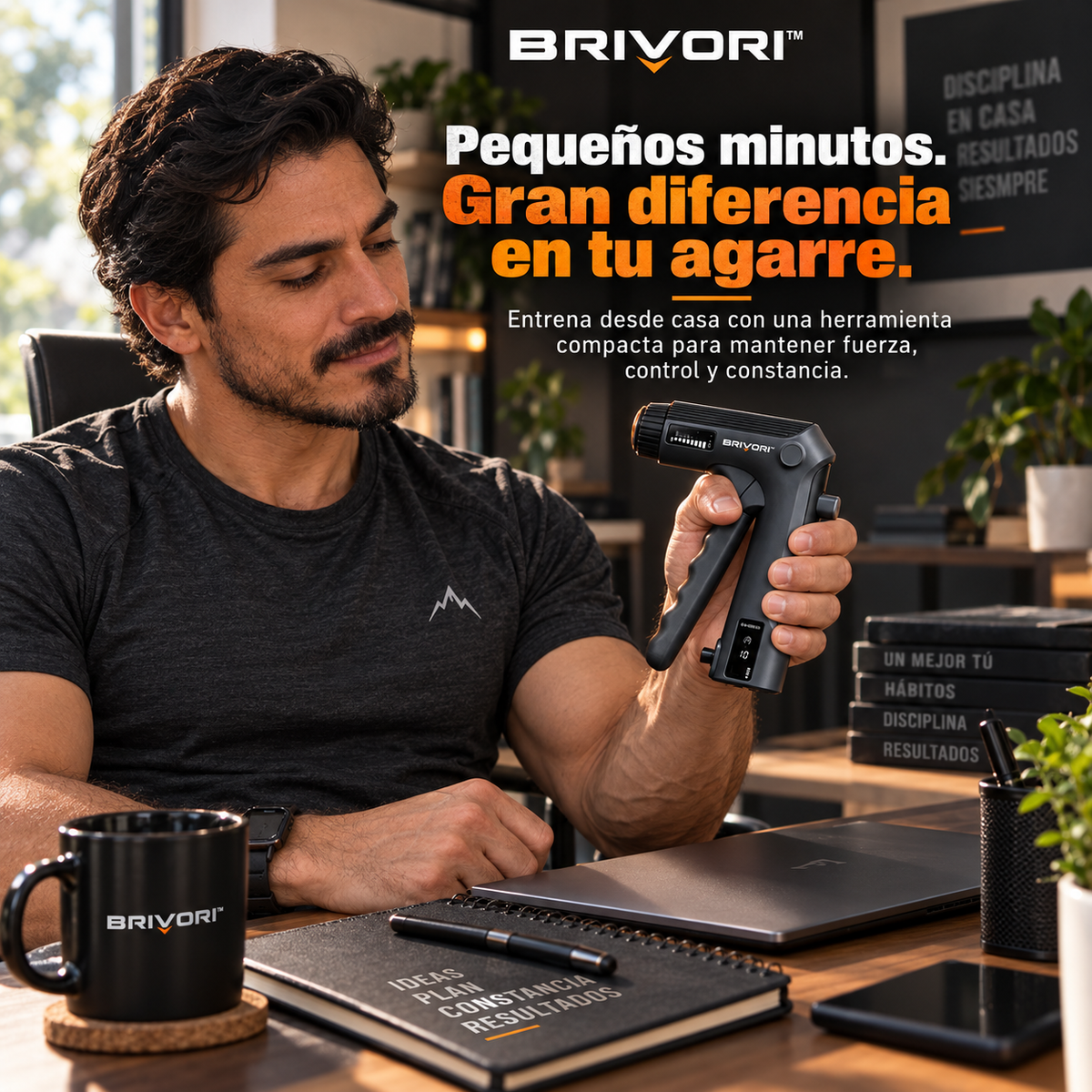 Brivori™ - Entrenador de Agarre Digital