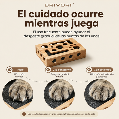 Brivori™ - Limador de Uñas de Madera para Gatos