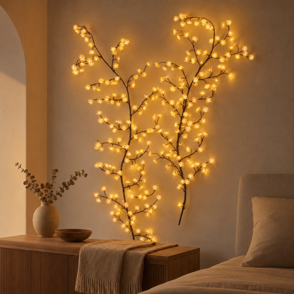 Brivori™ - Guirlande LED Fleurs de Cerisier