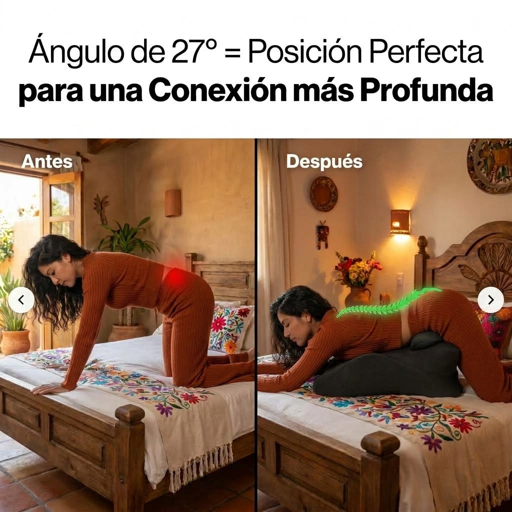Brivori™ - Cojín Ergonómico de Intimidad para Parejas