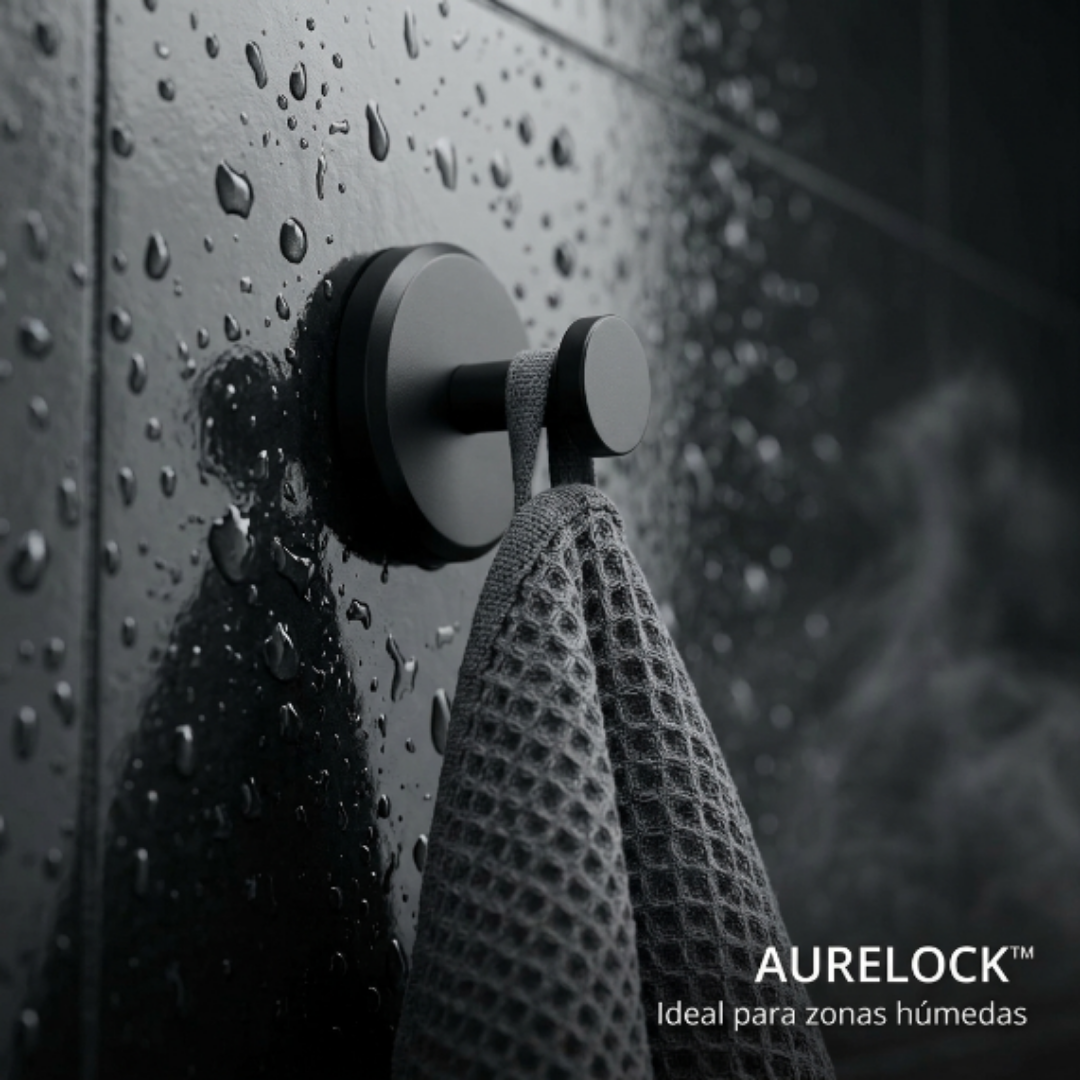 AURELOCK™ - Ganchos de succión con cierre giratorio