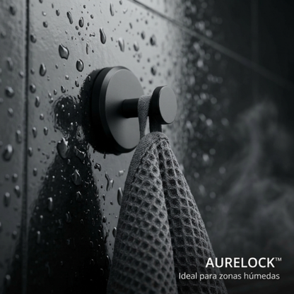 AURELOCK™ - Ganchos de succión con cierre giratorio