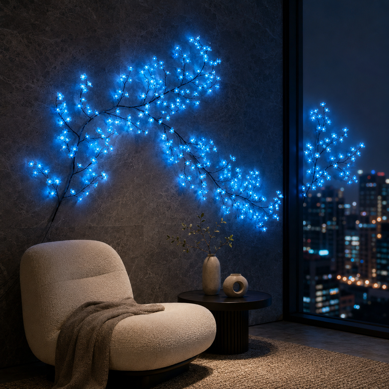 Brivori™ - Guirlande LED Fleurs de Cerisier