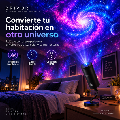 Brivori™ - Proyector Galáctico HD