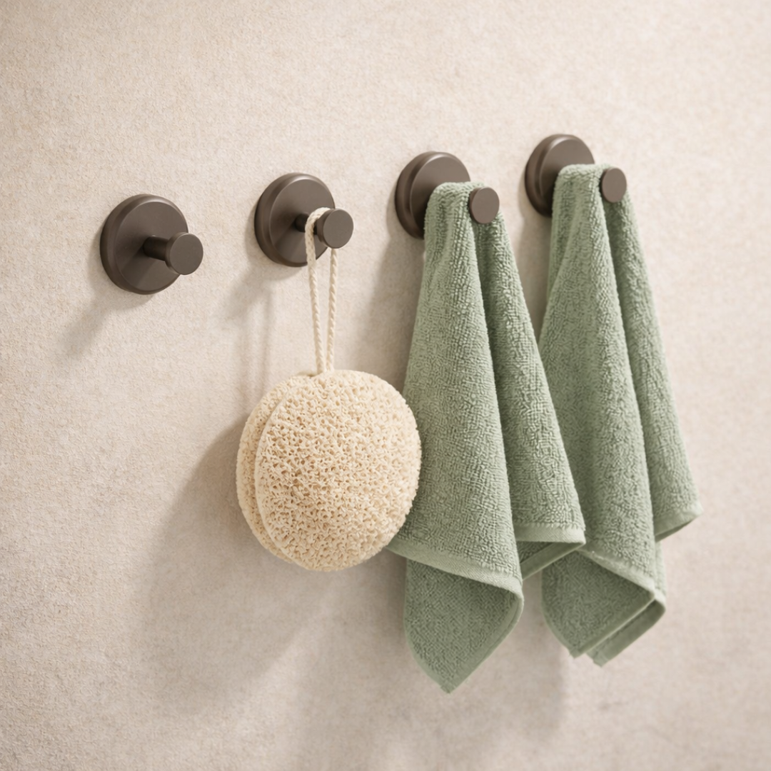 AEROLUX™ - Ganchos de succión con cierre giratorio