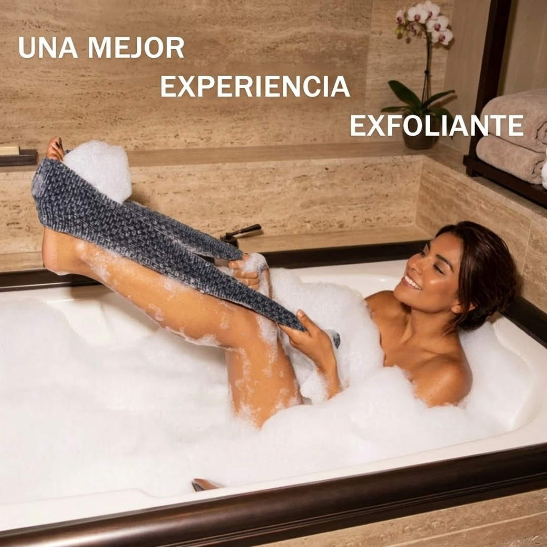 AUREVIA™ - Toalla exfoliante seda pura