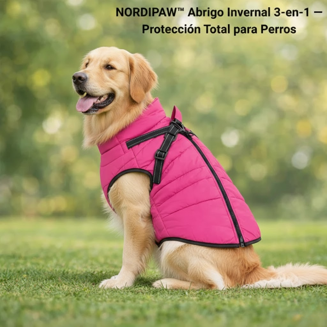 NORDIPAW™ Abrigo Invernal 3-en-1 para Perros