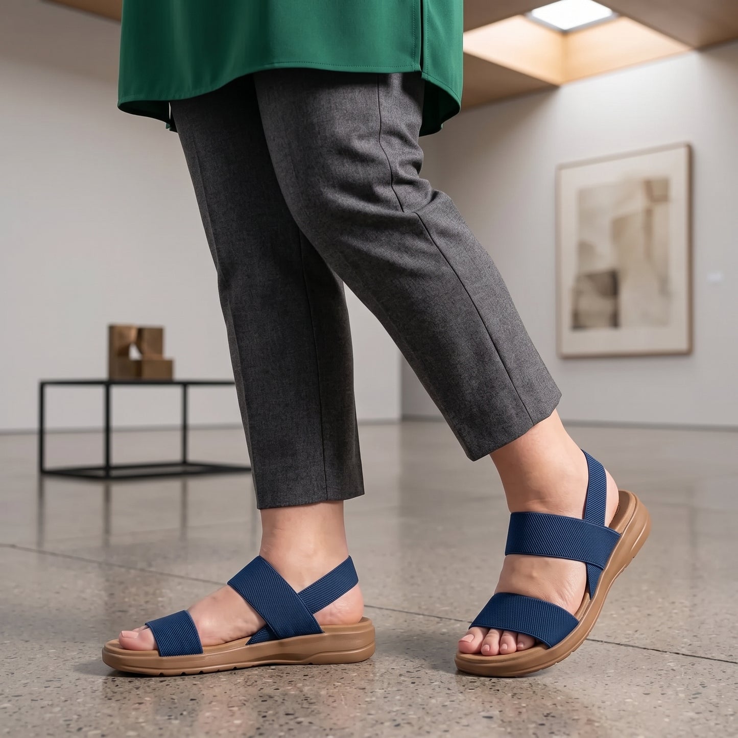 Brivori™ - Sandales Légères à Brides Extensibles