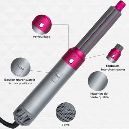 VELORA™ - Estilizador de Cabello Multifunción