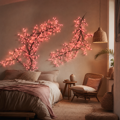 Brivori™ - Guirlande LED Fleurs de Cerisier
