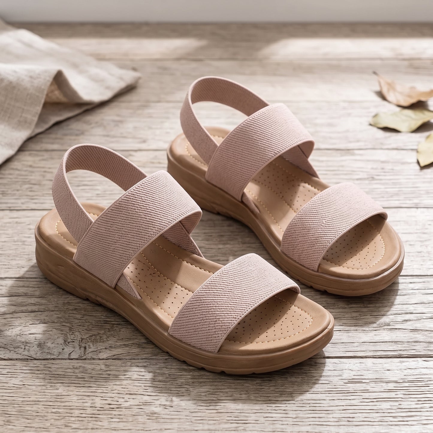 Brivori™ - Sandales Légères à Brides Extensibles