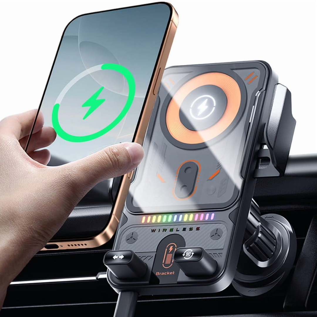 MAGNEXA™ – Soporte inalámbrico inteligente para coche