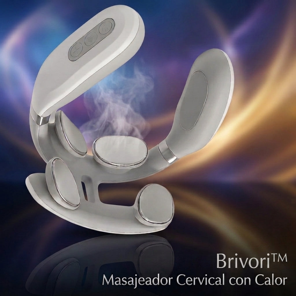 Brivori™ - Masajeador Cervical con Calor