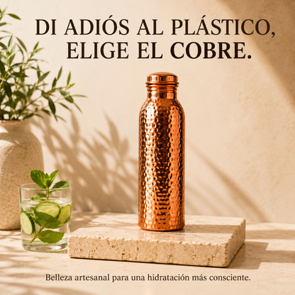 CUVÉRA™ - Botella de agua de cobre puro