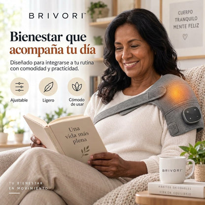 Brivori™ - Masajeador Terapéutico de Hombro