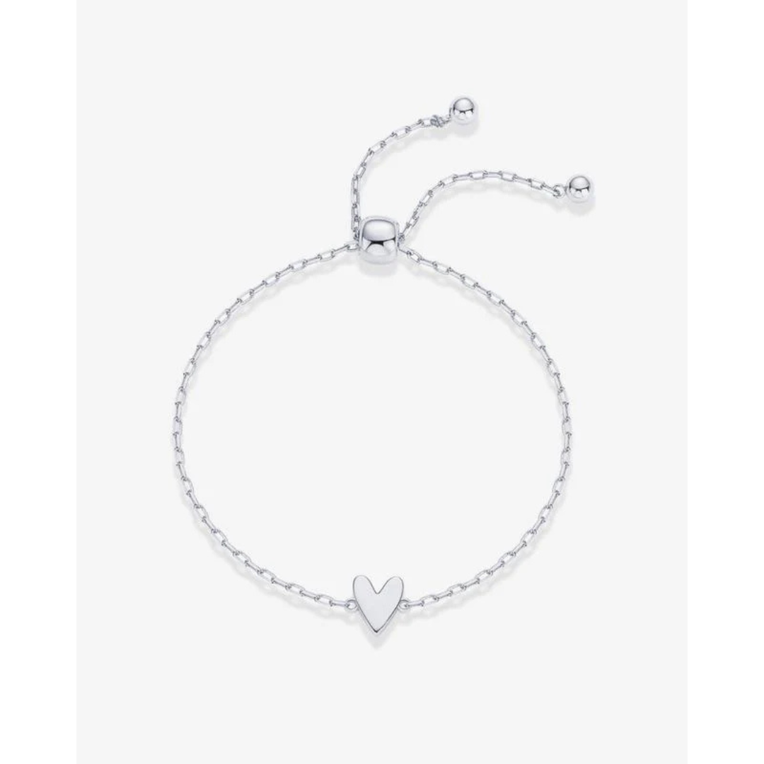 AmoraLink™ – Pulseras a juego con corazones dorados