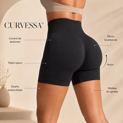 CURVESSA™ - Short Moldeador de Cintura Alta