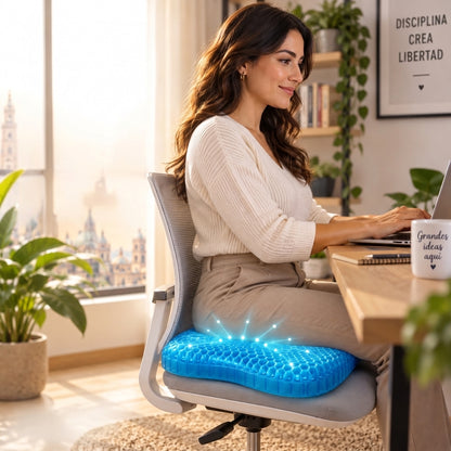 Brivori™ - Cojín de Gel Ortopédico para Coxis