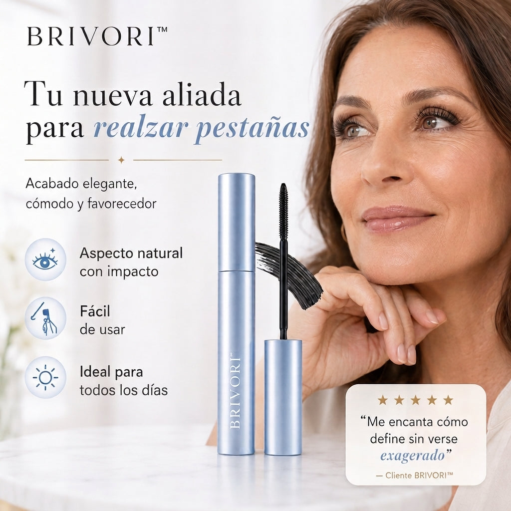 Brivori™ - Máscara para Pestañas Más Largas