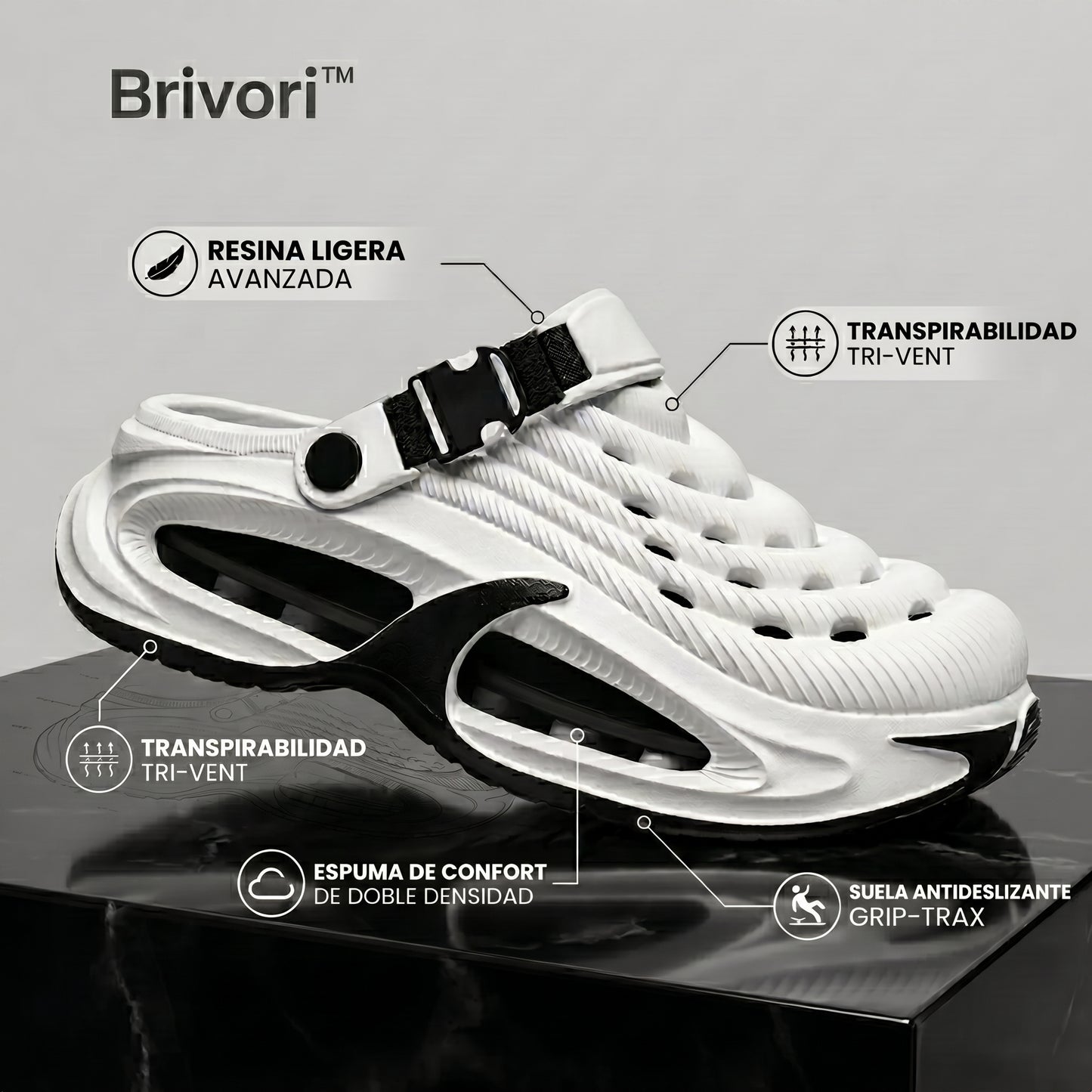 Brivori™ - Sandalias Ultra Cómodas y Transpirables