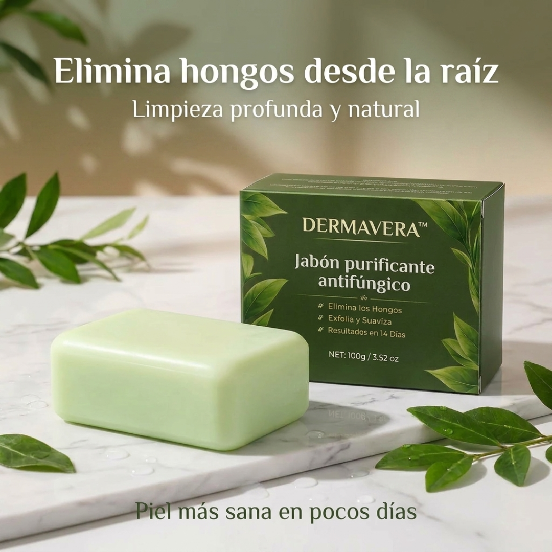 DERMAVERA™ - Jabón purificante antifúngico