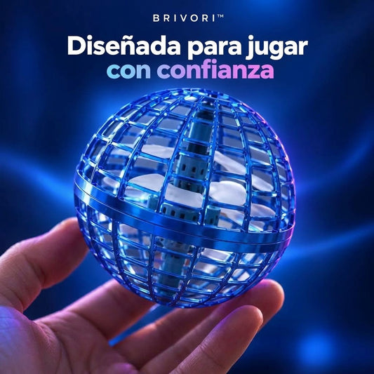 Brivori™ - Esfera Voladora Bomerang con Luces LED