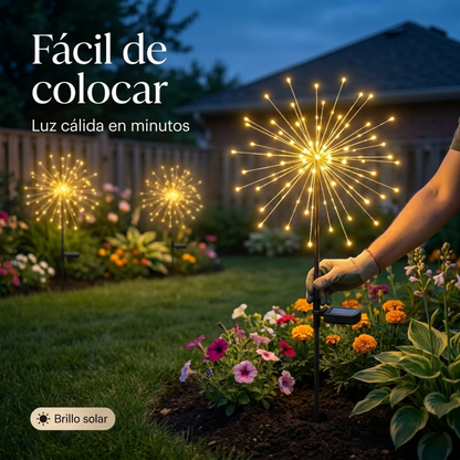 AURAFLEUR™ - Lámpara solar de jardín con forma de estrella